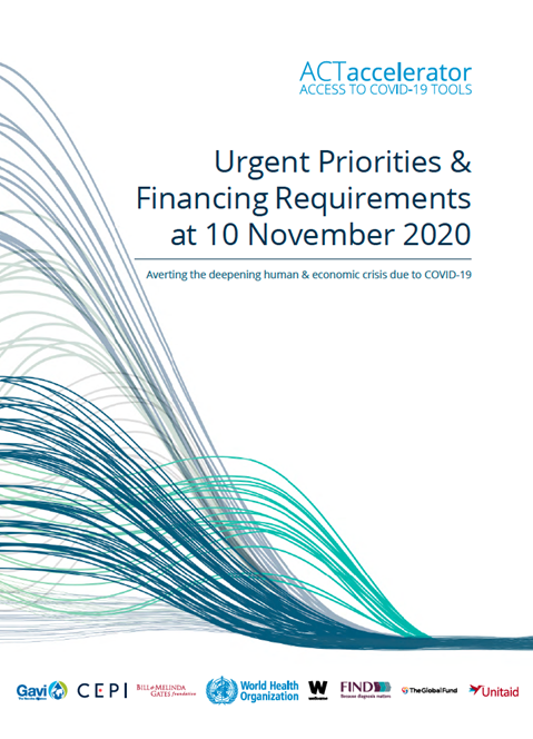 Urgent Priorities & Financing Requirements at 10 November 2020