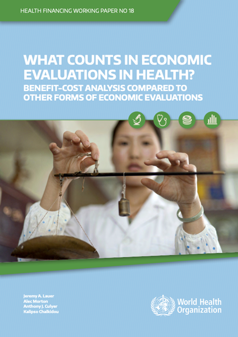 What counts in economic evaluations in health?