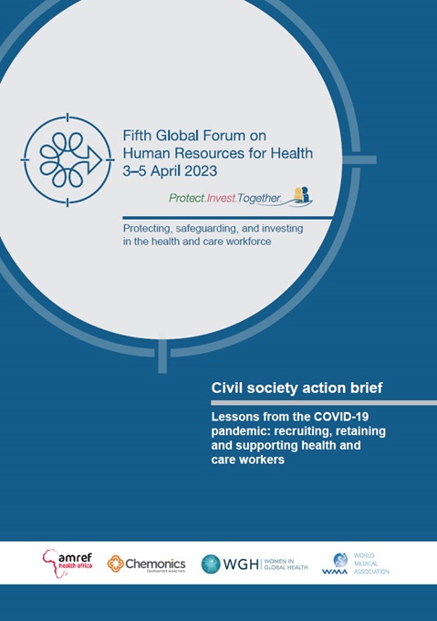 Civil society action brief: Lessons from the COVID-19 pandemic: recruiting, retaining and supporting health and care workers