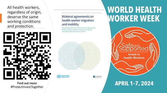 World Health Worker Week 2024 bilateral agreements