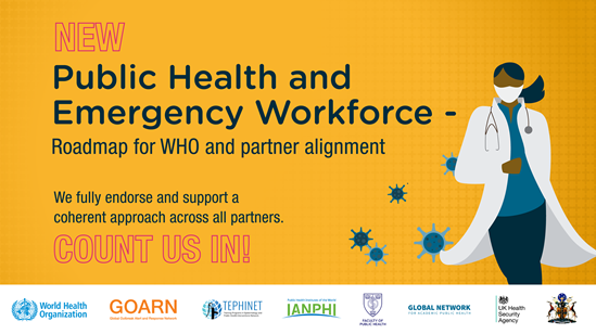 PHE workforce social tile count us in