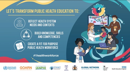 public health and emergency workforce roadmap social tile transform education thumbnail