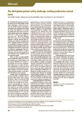 The third global patient safety challenge: tackling medication-related harm