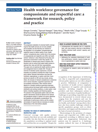 BMJ compassionate care article thumbnail