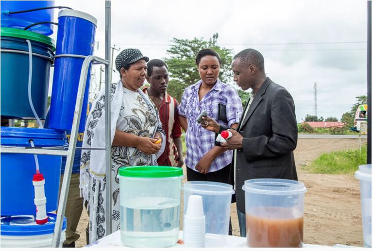 Hilonga water stations water filtration tanzania