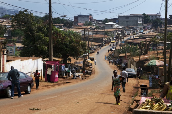 urban health yaounde cameroon Road in Carriere, Yaounde, Cameroon.