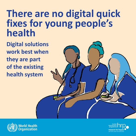 Infographic: Digital solutions work best when they are part of the existing health system