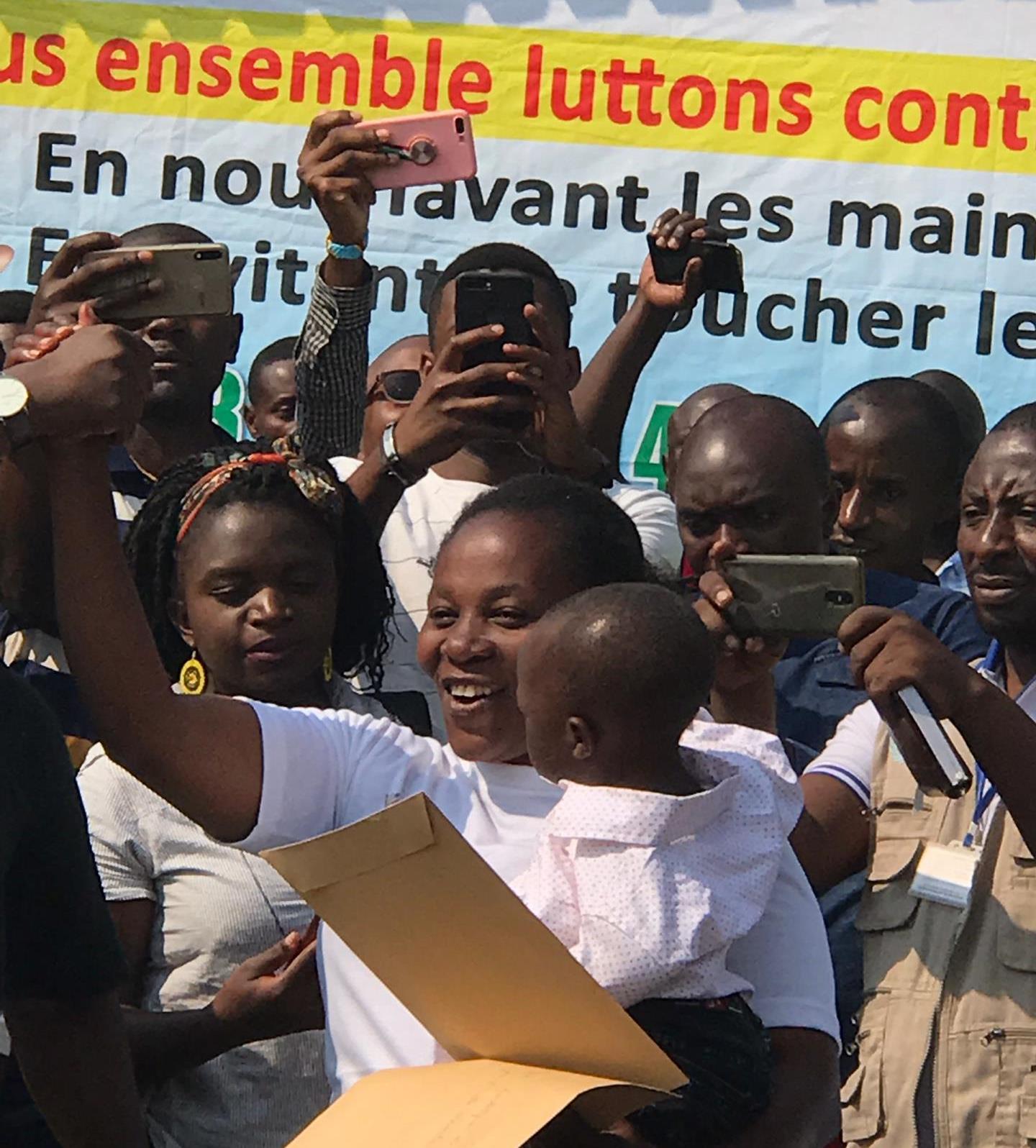 Mama Espérance et son fils sont vivants parce qu’ils sont venus rapidement pour être soignés‎