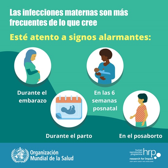 infografía: Las infecciones maternas son más frecuentes de lo que cree