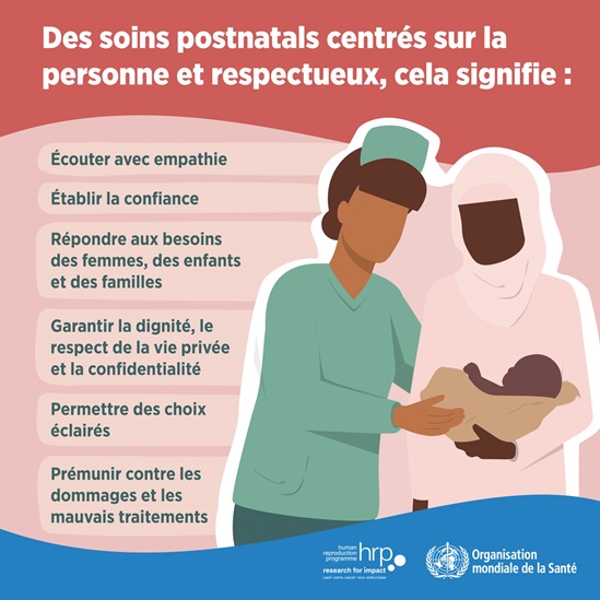 Infographie: Des soins postanals centrés sur la personne et respectueux