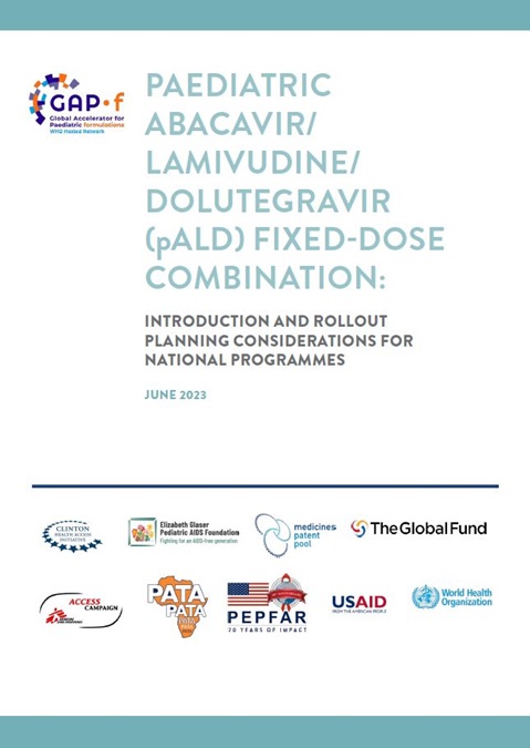 Paediatric Abacavir/Lamivudine/Dolutegravir (pALD) fixed-dose combination