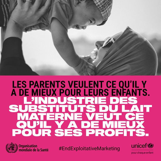 French End exploitative marketing- formula milk infographic 1