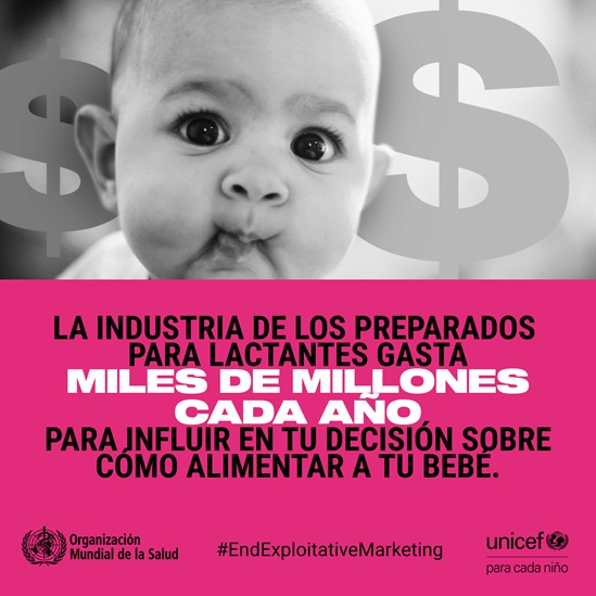 Spanish End exploitative marketing- formula milk infographic 3