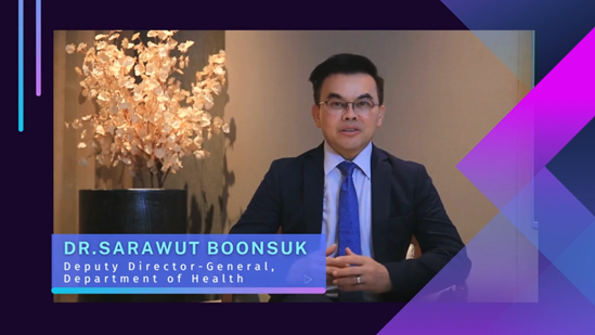 Dr Boonsuk of the Thailand department of health explains the experience of the Global AA-HA