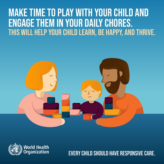 Make time to play with your child