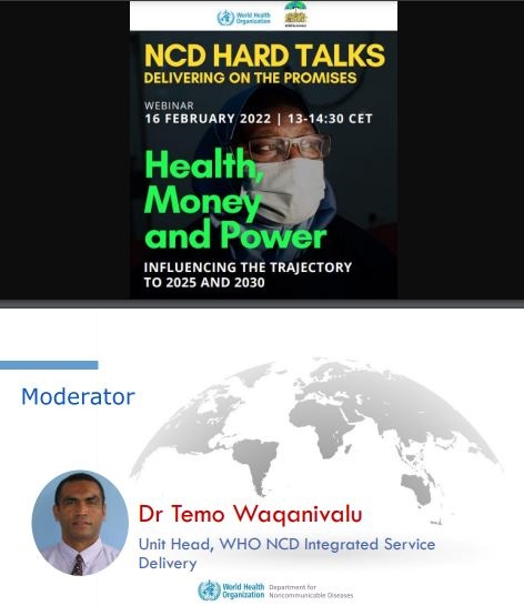 NCD Hard Talks Webinar: Health, Money and Power: Presentation slides