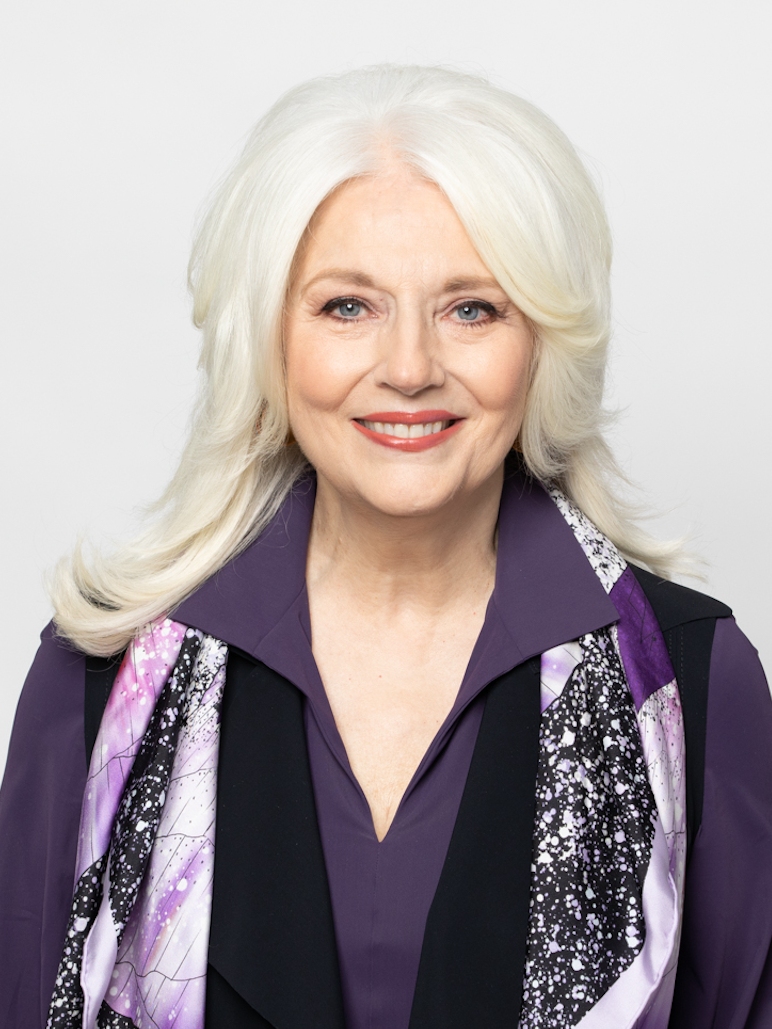 Portrait of Cynthia Germanotta.