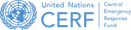 UN CERF logo blue text on white background.
