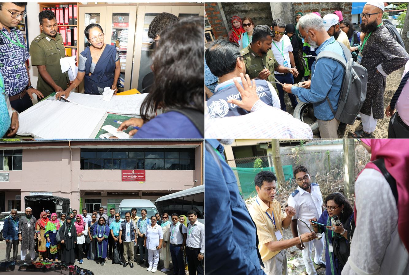 Bangladeshi Health Staff participating in capacity building program in clinical management of Dengue