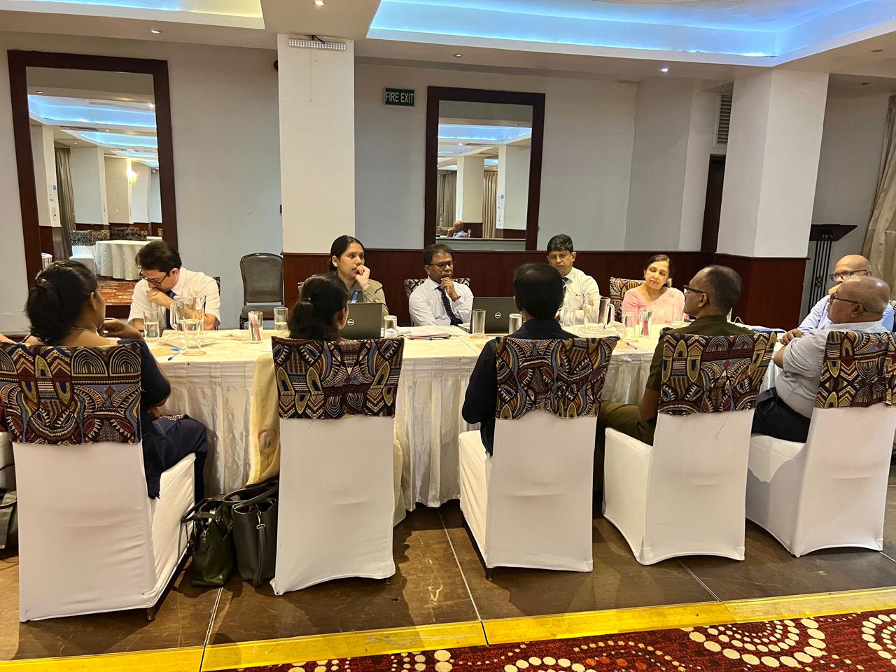 Images captured during the Brainstorm Discussions being led by the WHO Sri Lanka, National Consultant on Gender, Equity and Rights (GER) Naushalya Rajapaksha on the 31 July, in Kandy.