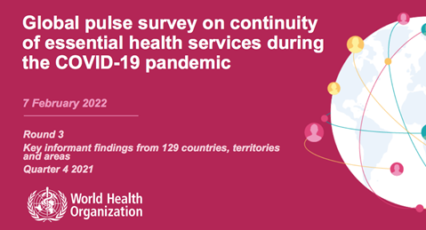 Global pulse survey on continuity of essential health services during the COVID-19 pandemic