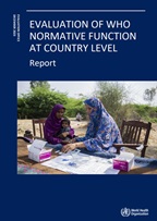 Publication thumbnail for "Evaluation of WHO normative function at country level: report".