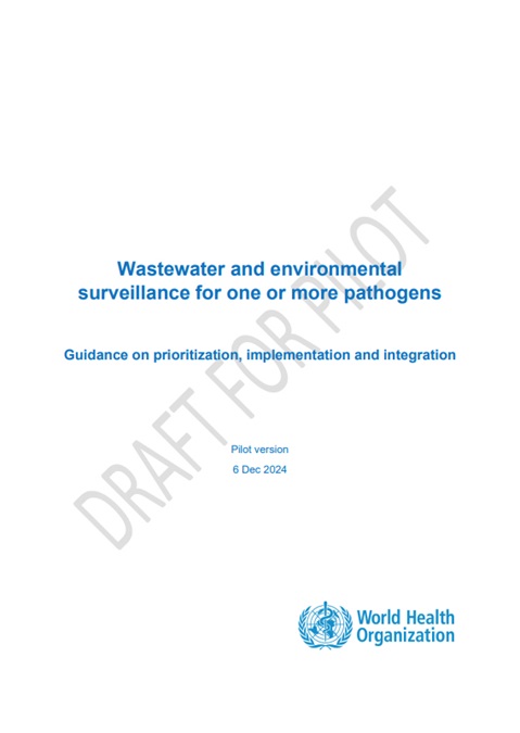 Wastewater and environmental surveillance for one or more pathogens: guidance on prioritization, implementation and integration
