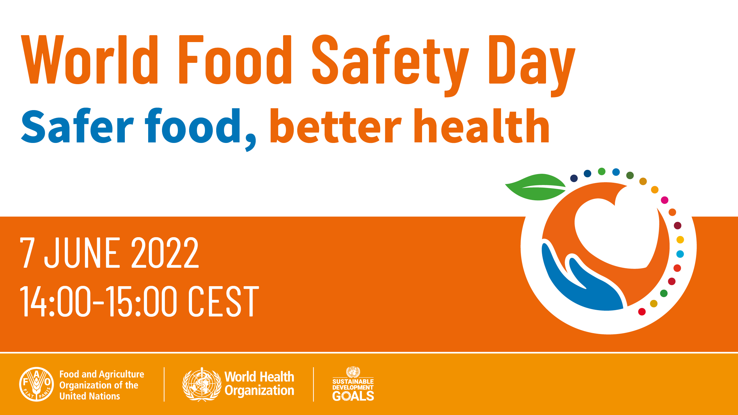 WFSD panel discussion: Safer food, better health flyer
