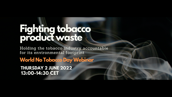 World No Tobacco Day 2022 webinar 2 June 2022