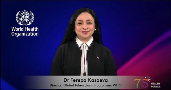WHO World TB Day 2024 message video thumbnail