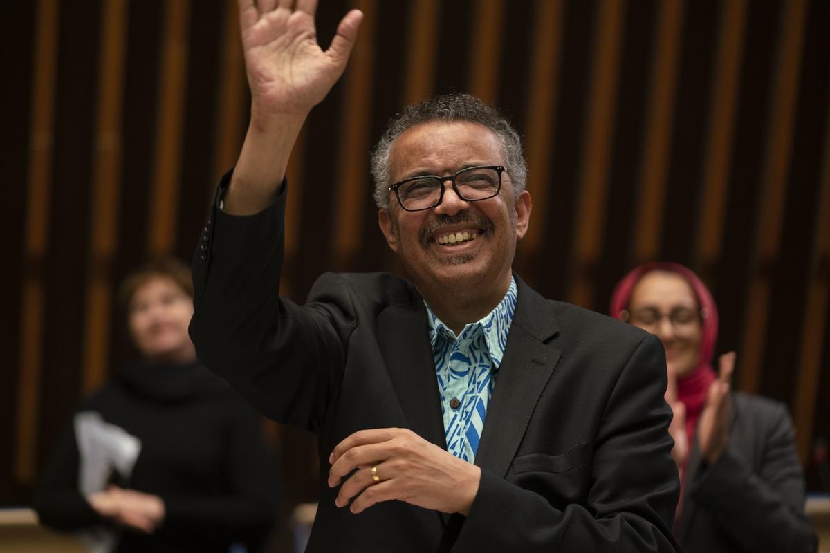 WHO Director-General, Dr Tedros Adhanom Ghebreyesus WHO Director-General, Dr Tedros Adhanom Ghebreyesus during the Seventy-third World Health Assembly