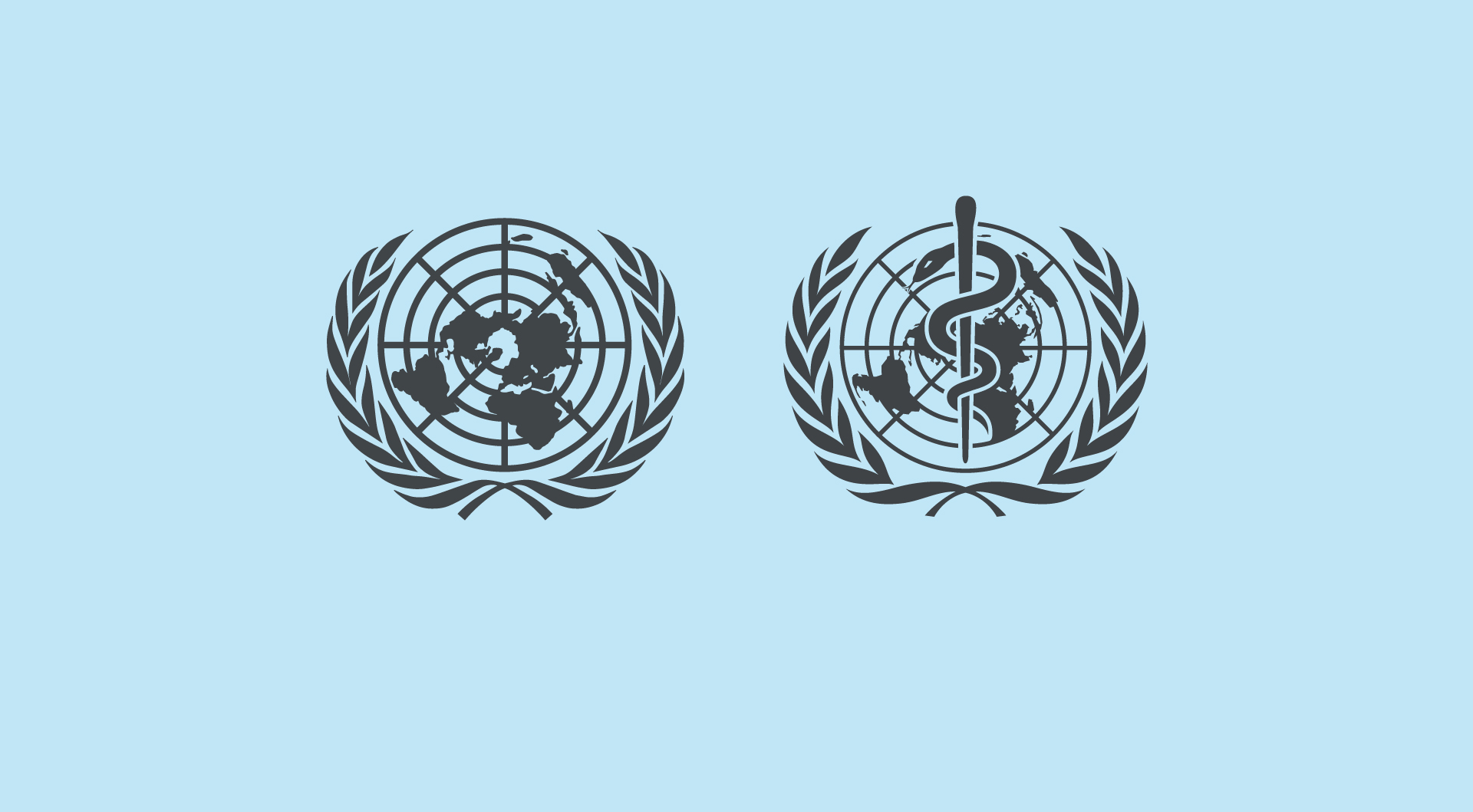 UN and WHO logos