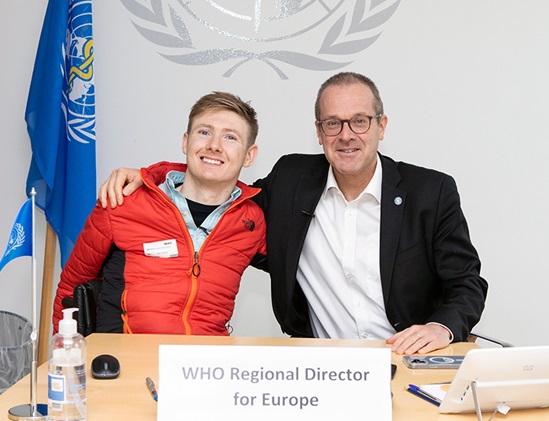 Building societies that include people with disabilities - Dr Kluge speaks with advocate Jack Kavanagh