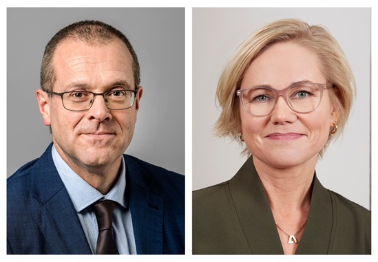 Dr Hans Henri P Kluge and Ingvild Kjerkol