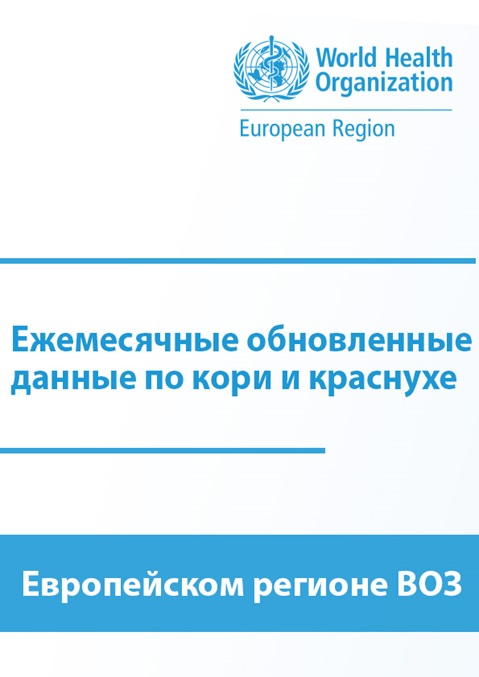 Ежемесячные обновленные данные по кори и краснухе - Европейского региона ВОЗ - февраль 2023 г.