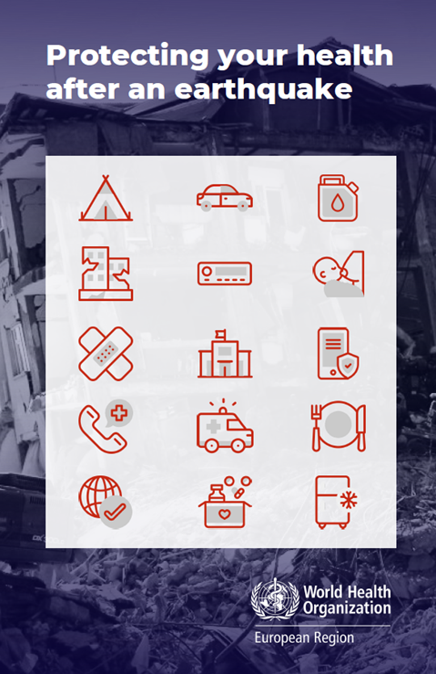 Protecting your health after an earthquake - brochure