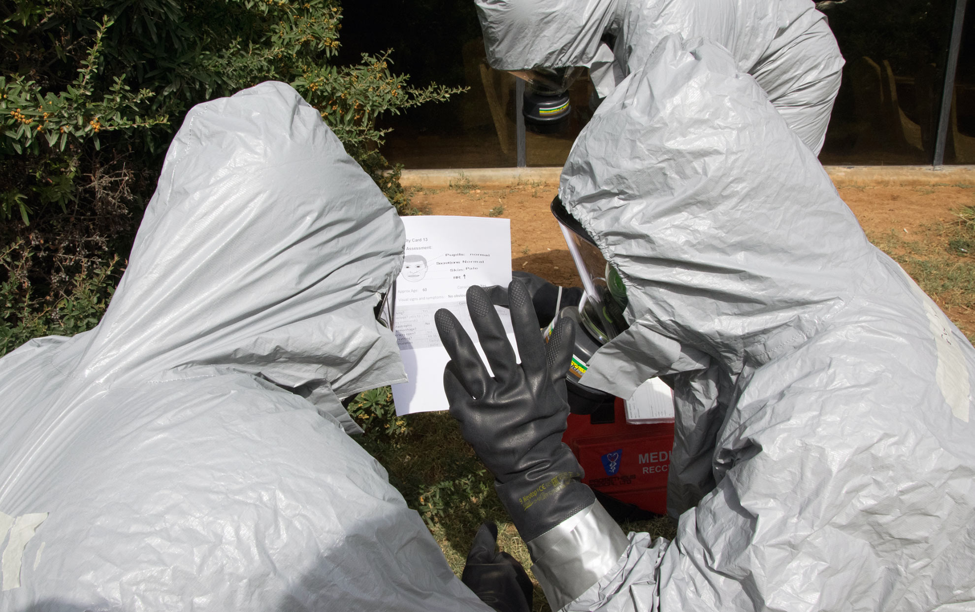Preventing exposure to chemicals