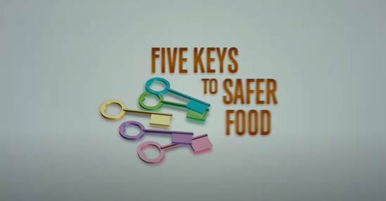 WHO: Five keys to safer food (short version)